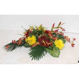 An exotic touch  (Silk Flowers)